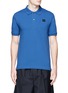 Main View - Click To Enlarge - ACNE STUDIOS - Kolby' face patch polo shirt