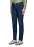 Front View - Click To Enlarge - ACNE STUDIOS - 'Town Twilight' cropped tapered jeans