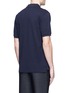 Back View - Click To Enlarge - ACNE STUDIOS - 'Kolby' face patch polo shirt