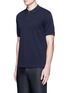 Front View - Click To Enlarge - ACNE STUDIOS - 'Kolby' face patch polo shirt