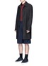 Figure View - Click To Enlarge - ACNE STUDIOS - 'Ryder' wool-Mohair hopsack Bermuda shorts