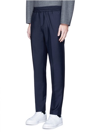 Front View - Click To Enlarge - ACNE STUDIOS - 'Ryder' wool-Mohair hopsack pants
