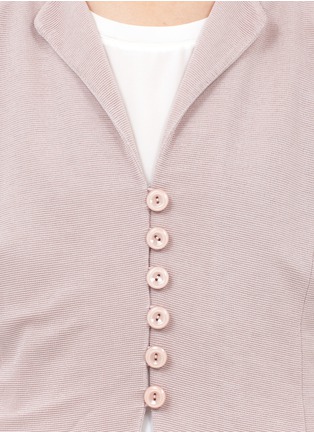 Detail View - Click To Enlarge - ARMANI COLLEZIONI - Multi-button jacket 