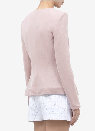 Back View - Click To Enlarge - ARMANI COLLEZIONI - Multi-button jacket 