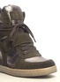 Detail View - Click To Enlarge - ASH - 'Cool' leather wedge sneakers