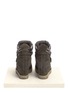 Back View - Click To Enlarge - ASH - 'Cool' leather wedge sneakers