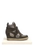 Main View - Click To Enlarge - ASH - 'Cool' leather wedge sneakers