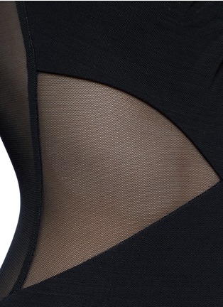 Detail View - Click To Enlarge - JETS - Aspire mesh panel one-piece swimsuit