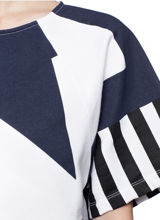Detail View - Click To Enlarge - SEE BY CHLOÉ - Star and stripes sweatshirt