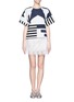 Figure View - Click To Enlarge - SEE BY CHLOÉ - Star and stripes sweatshirt