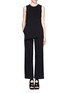 Main View - Click To Enlarge - MO&CO. EDITION 10 - Open back layered jumpsuit
