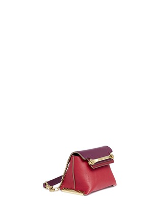 Detail View - Click To Enlarge - CHLOÉ - Clare mini leather crossbody bag