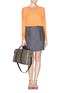 Figure View - Click To Enlarge - SEE BY CHLOÉ - '24 Hour' leather bag