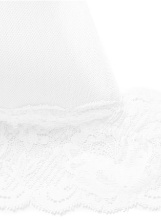Detail View - Click To Enlarge - COSABELLA - 'Never Say Never - Soire Softie' soft padded lace bra