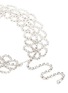 Detail View - Click To Enlarge - KENNETH JAY LANE - Glass crystal lace collar necklace