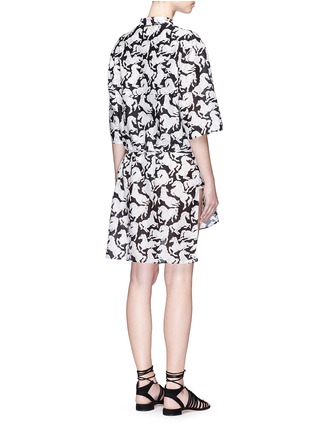 Back View - Click To Enlarge - STELLA MCCARTNEY - 'Iconic Prints' horse cover-up shirt