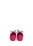 Back View - Click To Enlarge - MELISSA - 'Ultragirl Sweet II' bow kids flats