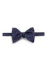 Main View - Click To Enlarge - THE BOW TIE - 'SFO1 ' cotton denim bow tie