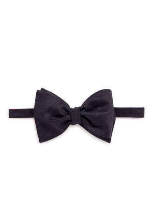 Main View - Click To Enlarge - THE BOW TIE - 'FLR1' virgin wool bow tie