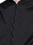 Detail View - Click To Enlarge - SATISFY - Ruched seam performance bomber jacket