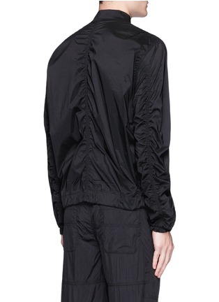Back View - Click To Enlarge - SATISFY - Ruched seam performance bomber jacket