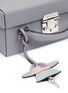Detail View - Click To Enlarge - MARK CROSS - 'Grace Large Box' UFO saffiano leather trunk