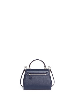 Detail View - Click To Enlarge - MARK CROSS - 'Hadley Baby Flap' pebbled leather crossbody bag