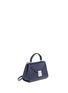 Figure View - Click To Enlarge - MARK CROSS - 'Hadley Baby Flap' pebbled leather crossbody bag