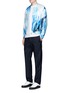 Figure View - Click To Enlarge - 73119 - Wave print bomber jacket