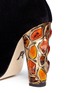 Detail View - Click To Enlarge - PAUL ANDREW - 'Nehir Jewel' jewelled heel velvet ankle boots