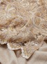 Detail View - Click To Enlarge - JANAVI - Floral embroidered lace trim cashmere scarf
