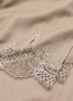 Detail View - Click To Enlarge - JANAVI - Ombré lace cashmere scarf