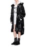 Figure View - Click To Enlarge - FENTY PUMA BY RIHANNA - Graphic print lace-up front hoodie
