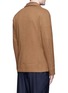 Back View - Click To Enlarge - CAMOSHITA - Brushed wool jersey soft blazer