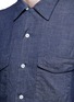 Detail View - Click To Enlarge - CAMOSHITA - Patch pocket denim shirt