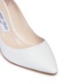 Detail View - Click To Enlarge - JIMMY CHOO - 'Romy' kid leather pumps