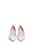 Front View - Click To Enlarge - JIMMY CHOO - 'Romy' kid leather pumps