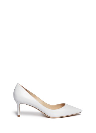 Main View - Click To Enlarge - JIMMY CHOO - 'Romy' kid leather pumps