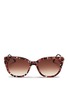 Main View - Click To Enlarge - THIERRY LASRY - 'Softly' pearlescent shell effect acetate sunglasses