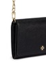 Detail View - Click To Enlarge - TORY BURCH - Robinson' saffiano leather chain wallet
