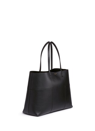 Front View - Click To Enlarge - TORY BURCH - Block-T' leather tote