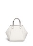 Back View - Click To Enlarge - TORY BURCH - 'Half-moon' small leather satchel