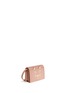 Front View - Click To Enlarge - CHARLOTTE OLYMPIA - 'Feline' leather crossbody bag