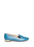 Main View - Click To Enlarge - CHARLOTTE OLYMPIA - 'ABC' leather slip-ons