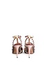 Back View - Click To Enlarge - VALENTINO GARAVANI - 'Rockstud' caged leather pumps