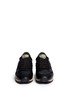 Figure View - Click To Enlarge - VALENTINO GARAVANI - Rubber Rockstud leather suede sneakers