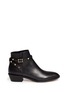 Main View - Click To Enlarge - VALENTINO GARAVANI - 'Rockstud' strap leather ankle boots
