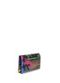 Figure View - Click To Enlarge - VALENTINO GARAVANI - Camouflage print leather canvas flap clutch
