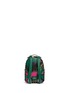 Back View - Click To Enlarge - VALENTINO GARAVANI - 'Rockstud' mini camouflage leather patch canvas backpack