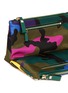 Detail View - Click To Enlarge - VALENTINO GARAVANI - Camouflage print double zip nylon pouch